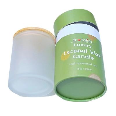 China Candela de perfume Fragrance Tubos de papel cilíndricos Embalaje Logotipo personalizado Solución aceptada en venta