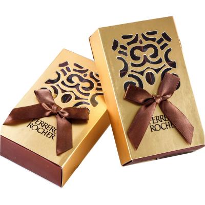 Cina Custom Food Packaging Box for Chocolate Candy Gift Boxes Paperboard Drawer Folder Design in vendita
