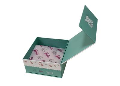 China Luxprinters Green Corrugated Packaging Box With Magnet Buckle for sale