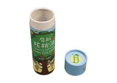 China FSC Paper Tubes Packaging , Ivory Board Round Shaped Box Glossy for sale