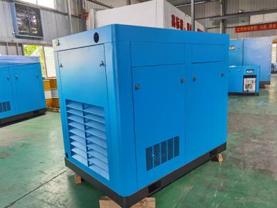 China 40000Hr Industrial Screw Type Air Compressor PM VSD Oil Lubricated Oil Injected 200HP for sale