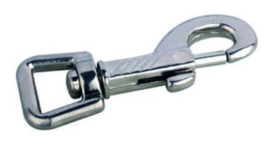 China Bolt Snap hook With Square Eye Zinc Alloy Bolt Snap Hook  Spring Clips for sale