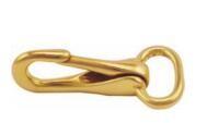 China Square Eye Brass Swivel Eye Snap Hook Soild Brass Fixed Eye Snap Hook for sale