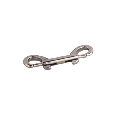 China Double Ended Bolt Snap Hook Fixed Zinc Alloy Die Casting for sale