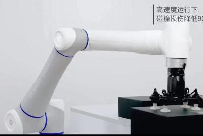 China El Plc robótico cooperativo del brazo controló sistemas de tramitación robóticos del brazo llena la banda transportadora 900m m en venta