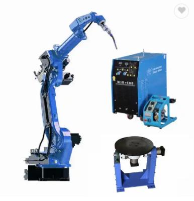 China Robot Welding Positioner System 6 Axis Automatic CHD MIG 500 Electric Welding Machine for sale