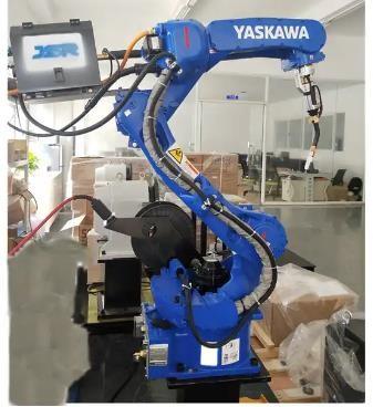 China Yaskawa Industrial Laser Welding Robot System 6 Axis Pipe Arc Welding Robot Machine AR1440 for sale