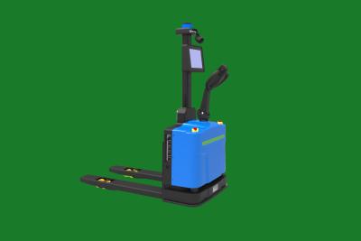 China 0-1500mm/s Adjustable Operating Speed Autonmous Forklift Truck With 270kg Self Weight for sale