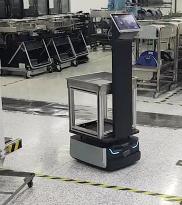 China High Speed Autonomous Mobile Robot with HDMI Connectivity Long Battery Life 500M*500M Mapping Area zu verkaufen
