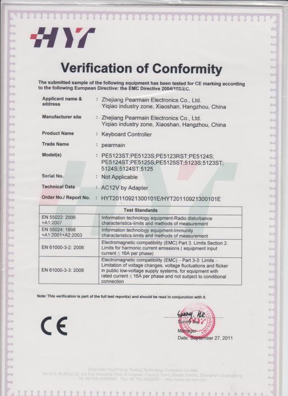 CE - Pearmain Electronics Co.,Ltd