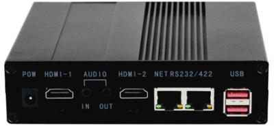 China PM70MA-00-2H-4K  IP Matrix Switcher, ip decoder with 2ch HDMI Output for sale