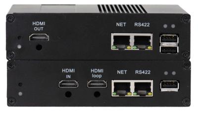 Chine PM50-TR MS2 a distribué le contrôleur de bureau, décodage d'IP et le contrôle d'USB, l'ONVIF et le H265/264, vidéo au-dessus d'IP à vendre