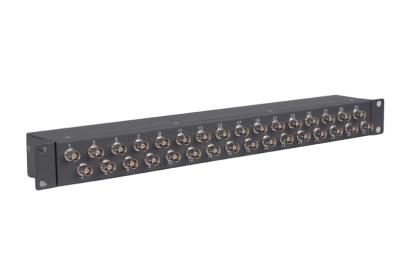 China Network Audio Video Patch Panel for Convert Coaxial Cable to DB15 Cable Management System for sale