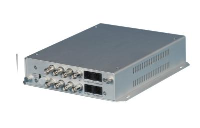 중국 디지털 광섬유 트랜시버 단일 모드 또는 다중 모드 AV 전송 8CH BNC 입력 판매용