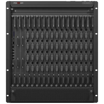China Full HD Video Matrix Powerful Video Wall Function For Hybrid Video Input / 18-Slot Modular Chassis for sale