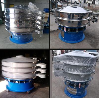 China Letinous edodes powder vibrating screen for sale