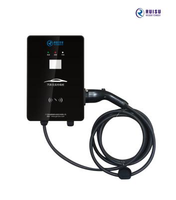China 7kw Level 2 AC EV Charger 32A Wall Mount Outdoor IP54 Waterproof for sale