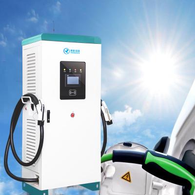 China ODM EV Dual Electric Vehicle Charging Stations 160kw Outdoor IP54 for sale