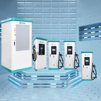 China Ip54 impermeable EV estaciones de carga rápida OCPP 360kw para vehículo eléctrico en venta