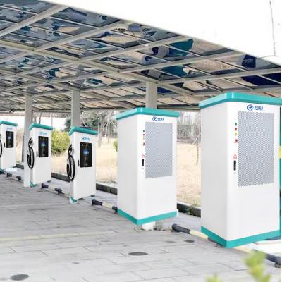 China tipo partido OEM rápido de las estaciones de carga del coche eléctrico de 600kw DC en venta