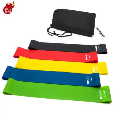 China Non Toxic Anti Tear Tpe Resistance Bands 35LB Yoga Resistance Loop for sale