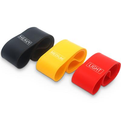 China 300*50mm 3 Pcs Sweat Proof TPE Resistance Bands Exercises For Buttocks for sale