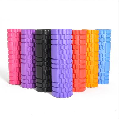 China 30*10cm PVC Bearing Yoga Foam Rollers Self Myofascial Release Black for sale