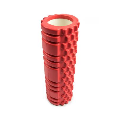 China 4.2'' Diameter Waterproof Fabric Yoga Foam Rollers Pink Hollow ZHIHUI Multi Color for sale