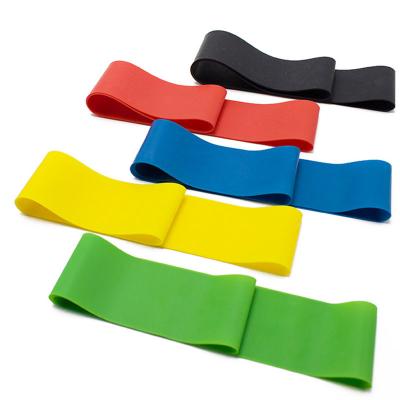 China 17.8cm*0.8cm Natural Latex Resistance Bands X Light ZHIHUI for sale