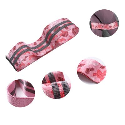 China 80mm Width Fabric Non Slip Resistance Bands Anti Flanging Cute Booty Bands for sale
