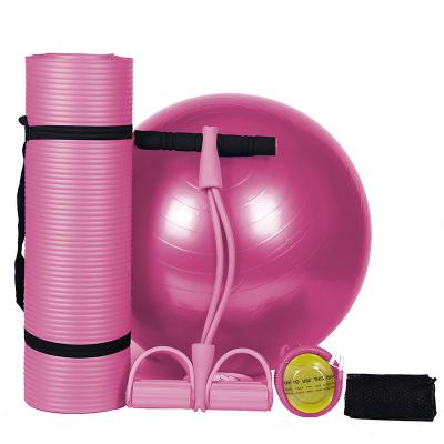 China Explosion Proof NBR Yoga Ball Set Thickened 65cm Stability Ball for sale