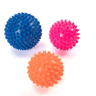 China 7cm Acupressure Plantar Fasciitis Spiky Ball For Foot Massage Acupoint for sale