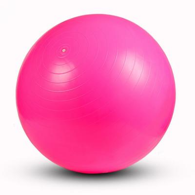 China ZH SGS No Glue Workout Yoga Ball 55cm Inflatable Non Toxic for sale