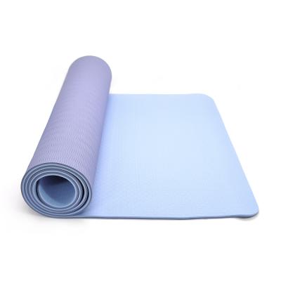 China 1kg Eco Sweat Absorbent Yoga Mat Outdoor Pink Workout Mat High Toughness for sale
