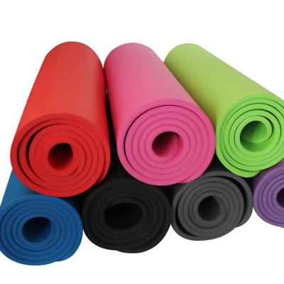 China Workout Yoga Mat Wearproof Extra Pilates Mat 15mm Thick For Meditation for sale