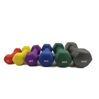 China Balance PVC REACH Fitness Neoprene Dumbbell Set With Stand for sale