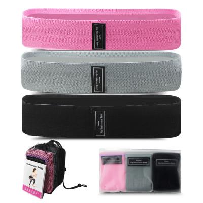 China Ultrathin Polyester Cotton Medium Hip Resistance Band ZHIHUI Fabric Leg Bands for sale