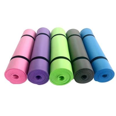 China 120*61*1cm Erasable Workout Yoga Mat Slipfree Anti Tear Customized Logo for sale