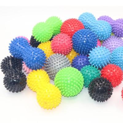 China Muscle Training Soft Myofascial Release Balls PVC 9cm Spiky Therapy Ball for sale