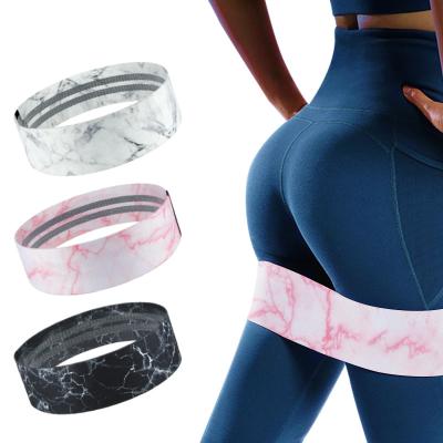 China Heavy Duty Full Silicone Gritin Resistance Bands SGS Exercise Bands for sale