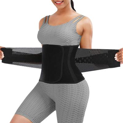 China Detachable Latex Compression Waist Trainer with adjustable Velcro closure for sale
