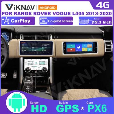 China 12.3 inch Android radio For 2013 2017 Range Rover L405 Car Stereo for sale
