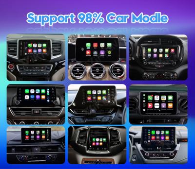 China Juego de las multimedias del coche del dinar del doble de Carplay de la caja de la ROM AI de Mini Android 64G en venta