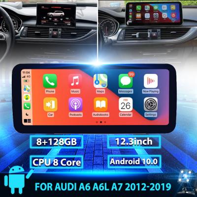 China Estéreo principal completo doble del coche de la unidad de la pantalla táctil del dinar A6 A6L A7 Audi Android Radio en venta