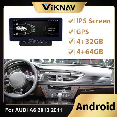 China LHD RHD Audi Android Radio Stereo GPS Navigation For A4 2010 2011 for sale