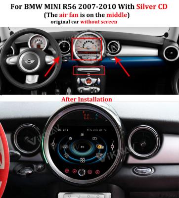 China Navegação Carplay de GPS do autorrádio de BMW Mini Cooper R56 R60 Android 10 à venda