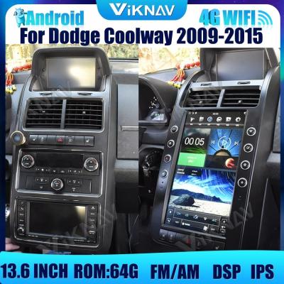 China Dodge Journey PX6 Car Radio With Tesla Screen Android System Stereo for sale