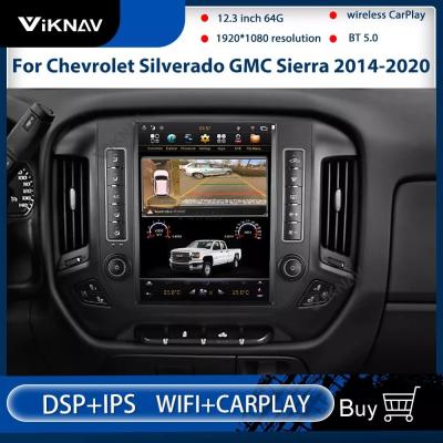 China Chevrolet Silverado GMC Sierra Android Head Unit Support 4G Network for sale