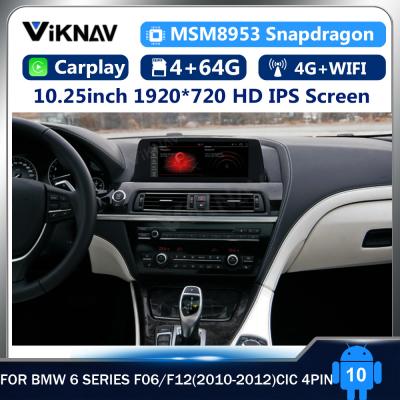 Китай Радио андроида BMW экрана касания IPS для 6 серий F06 F12 2010 2012 продается