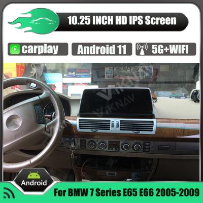 Chine Radio de BMW Android d'écran d'IPS pour 7 séries E65 E66 2005 2009 à vendre